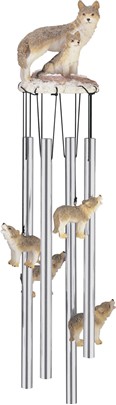 Wolf Family Round Top Chime | GSC Imports
