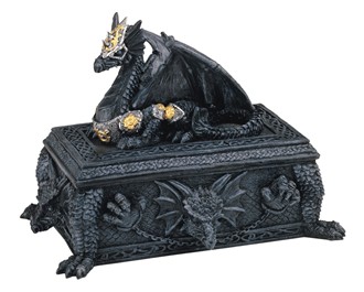 Black Dragon Trinket Box | GSC Imports