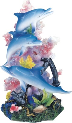 Blue Dolphins with Coral | GSC Imports