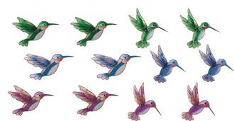 Hummingbird Magnet | GSC Imports