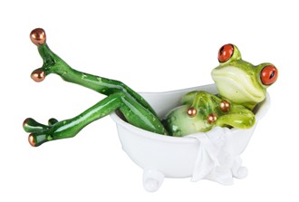 6" Frog in Bath Tub | GSC Imports