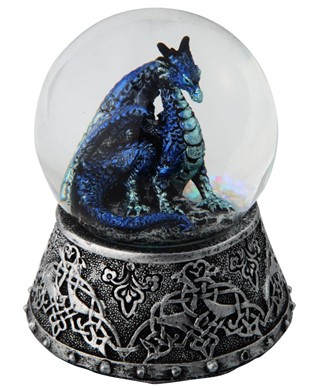 Blue Dragon Snow Globe | GSC Imports