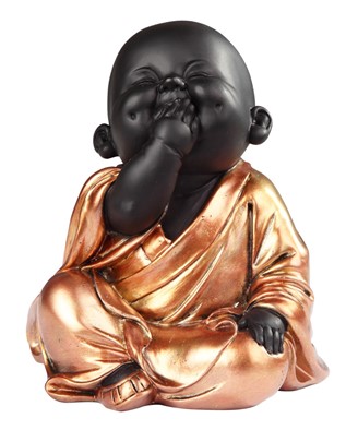 Speak no Evil  Monk in Golden&Black | GSC Imports