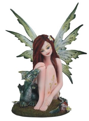 Green Fairy with Dragon | GSC Imports