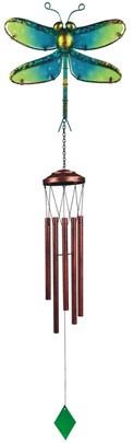 Green Dragonfly Wind Chime | GSC Imports