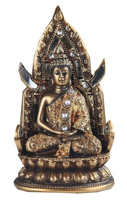 8" Golden Thai Buddha | GSC Imports
