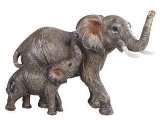 6 3/4" Elephant with Cub | GSC Imports