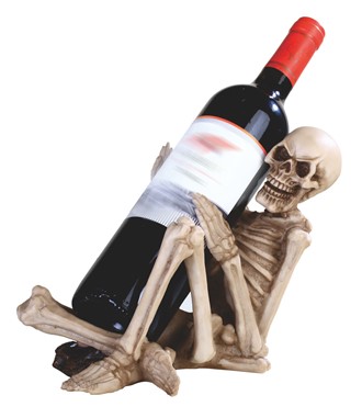 11" skeleton Wine Rest | GSC Imports