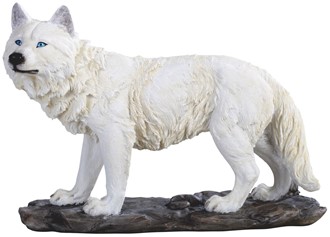 11 3/4" Snow Wolf Searching | GSC Imports