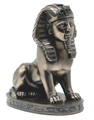 6" Bronze Egyptian Sphinx | GSC Imports