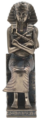 11" Bronze Egyptian King Tut | GSC Imports