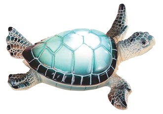 6 1/4" LED Blue Sea Turtle | GSC Imports