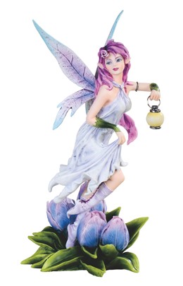 10 1/2" Tulip Fairy with Lantern | GSC Imports