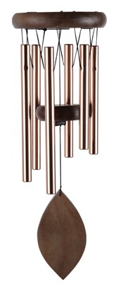 20" Wooden Top Chime with Copper Tbue | GSC Imports
