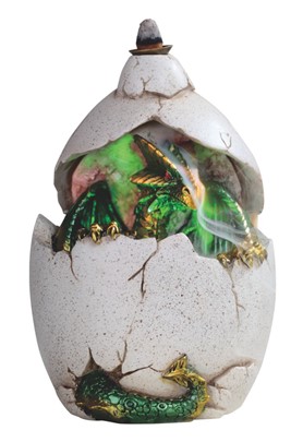 Green Dragon Egg LED Back flow | GSC Imports
