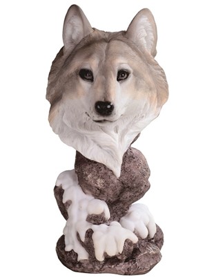 Wolf Head Bust | GSC Imports