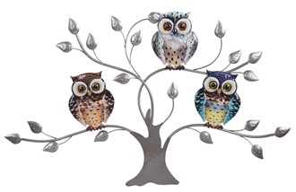 Owl Wall Plaque | GSC Imports