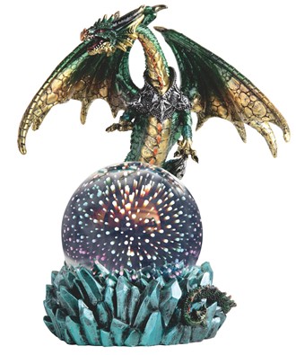 Green Dragon LED Globe | GSC Imports