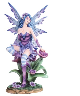 Purple Fairy on Flower | GSC Imports