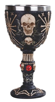 Skull Goblet with Gem | GSC Imports