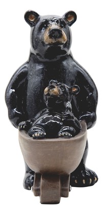 Bear with Baby Cart | GSC Imports