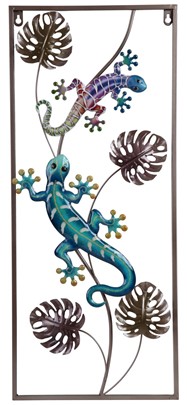 Lizards Wall Plaque | GSC Imports
