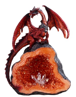 Red Dragon with Crystal | GSC Imports