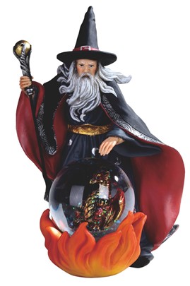 Wizard with Snow Globe | GSC Imports