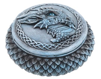 Teal Dragon Trinket Box | GSC Imports