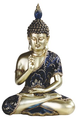 Buddha in Blue and Gold | GSC Imports