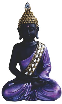 Buddha in Black and Purple | GSC Imports