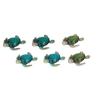 Magnet Sea Turtle 6 pieces Set | GSC Imports