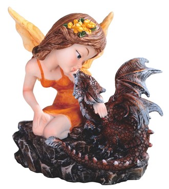 Peach Fairy Petting Dragon | GSC Imports