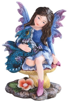 Blue Fairy Petting Dragon | GSC Imports