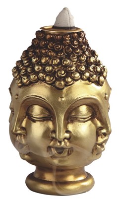 Golden Buddha Head Backflow | GSC Imports
