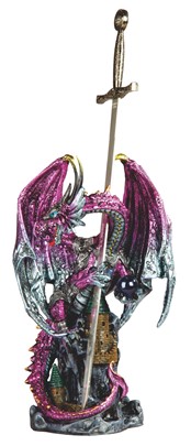 Purple Dragon with Sword | GSC Imports