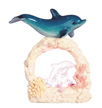 LED Dolphin with Coral | GSC Imports