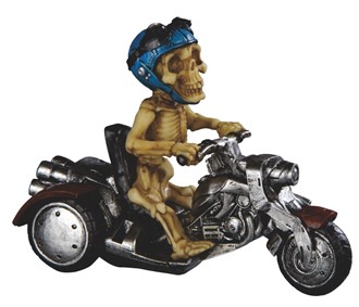 Skull on bike | GSC Imports