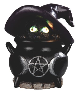 Cat in Cauldron, LED | GSC Imports