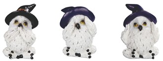 Owl 3-no-evil set | GSC Imports