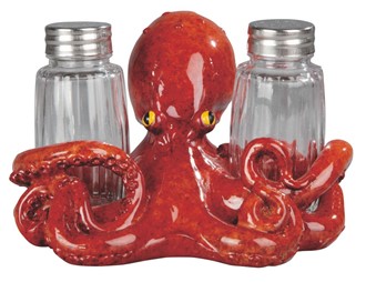 Octopus Red Salt & Pepper | GSC Imports