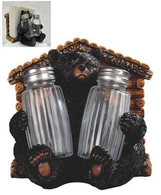 Bear Salt & Pepper, Napkin Holder  | GSC Imports