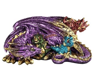 Purple Dragon with Babies | GSC Imports