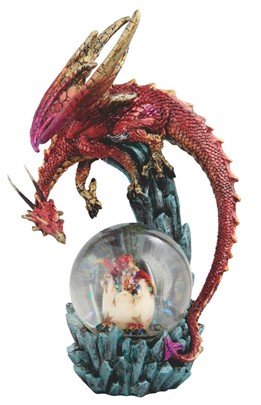 Red Dragon Snow Globe | GSC Imports