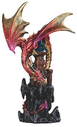 Red Dragon on Castle | GSC Imports