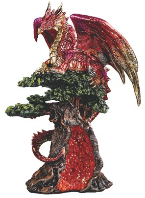 Red Dragon on Tree | GSC Imports