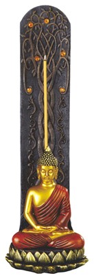 Red Buddha Incense Burner | GSC Imports