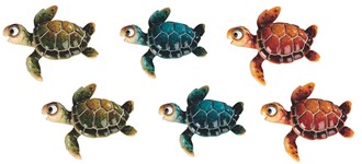 Sea Turtle Magnets 6 pc set | GSC Imports