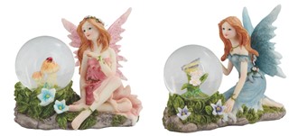 Fairy Snow Globe 2 pc set | GSC Imports