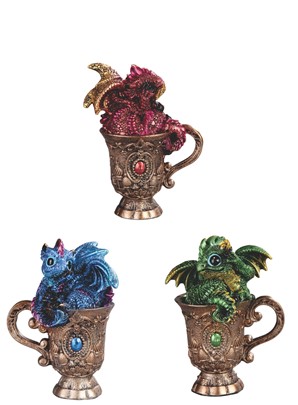 Dragon on Cup Set | GSC Imports